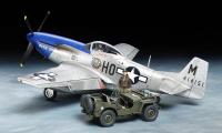 Tamiya P-51D Mustang et 1/4ton Light V.